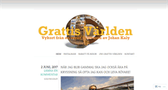 Desktop Screenshot of grattisvarlden.com